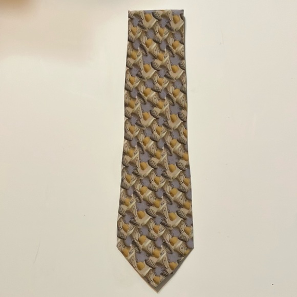 J. Garcia Birdland Collection Fourteen Silk Tie - Picture 2 of 6